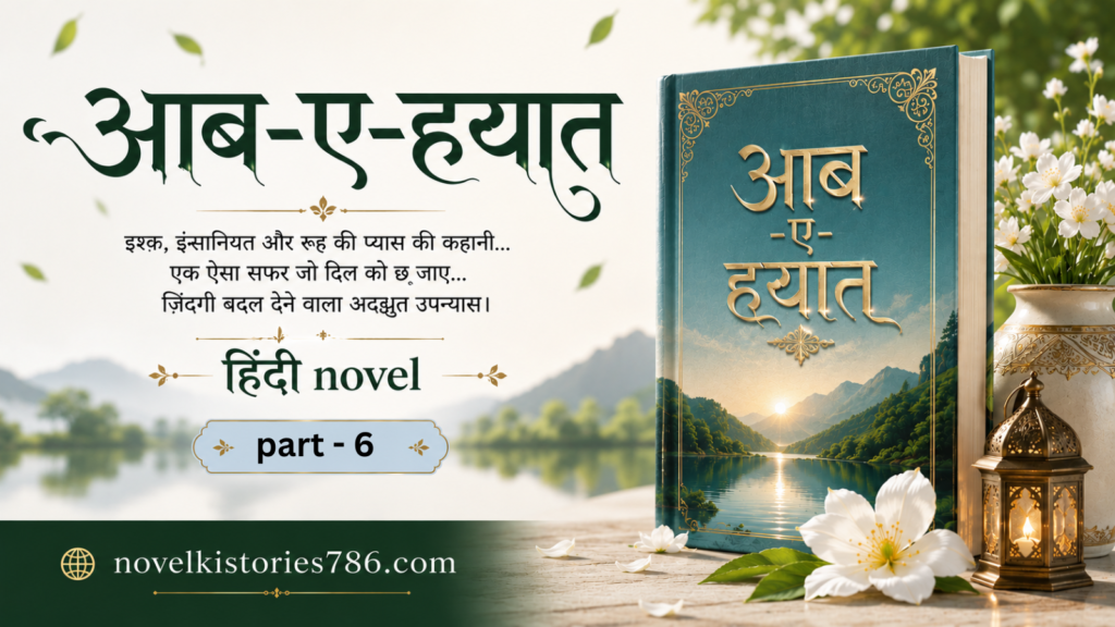 Aab e Hayat Hindi Novel part 6 ,fearture image
